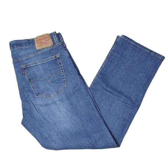 Levi's 559 Relaxed Straight Fit Jeans Big Men's Size 36x32 Medium Stonewash NWT - Picture 5 of 10